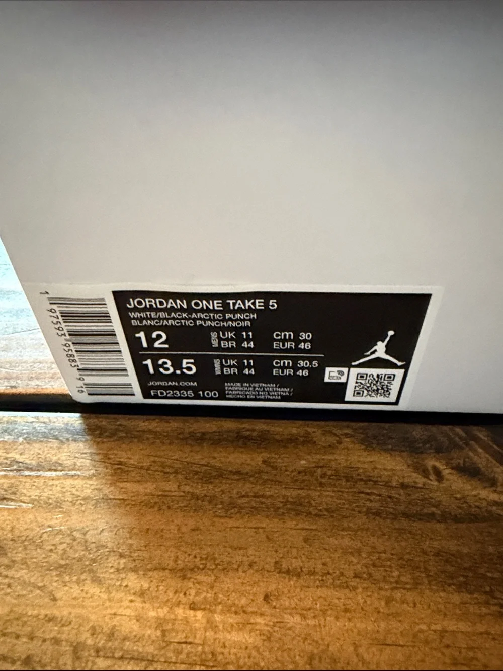 Jordan One Take 5. Sz. 12
